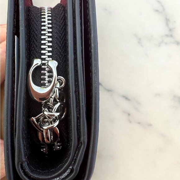 Coach X Peanuts Signature Snoopy Snap Canvas Wallet -Khaki (C4591) - Picture 6 of 7